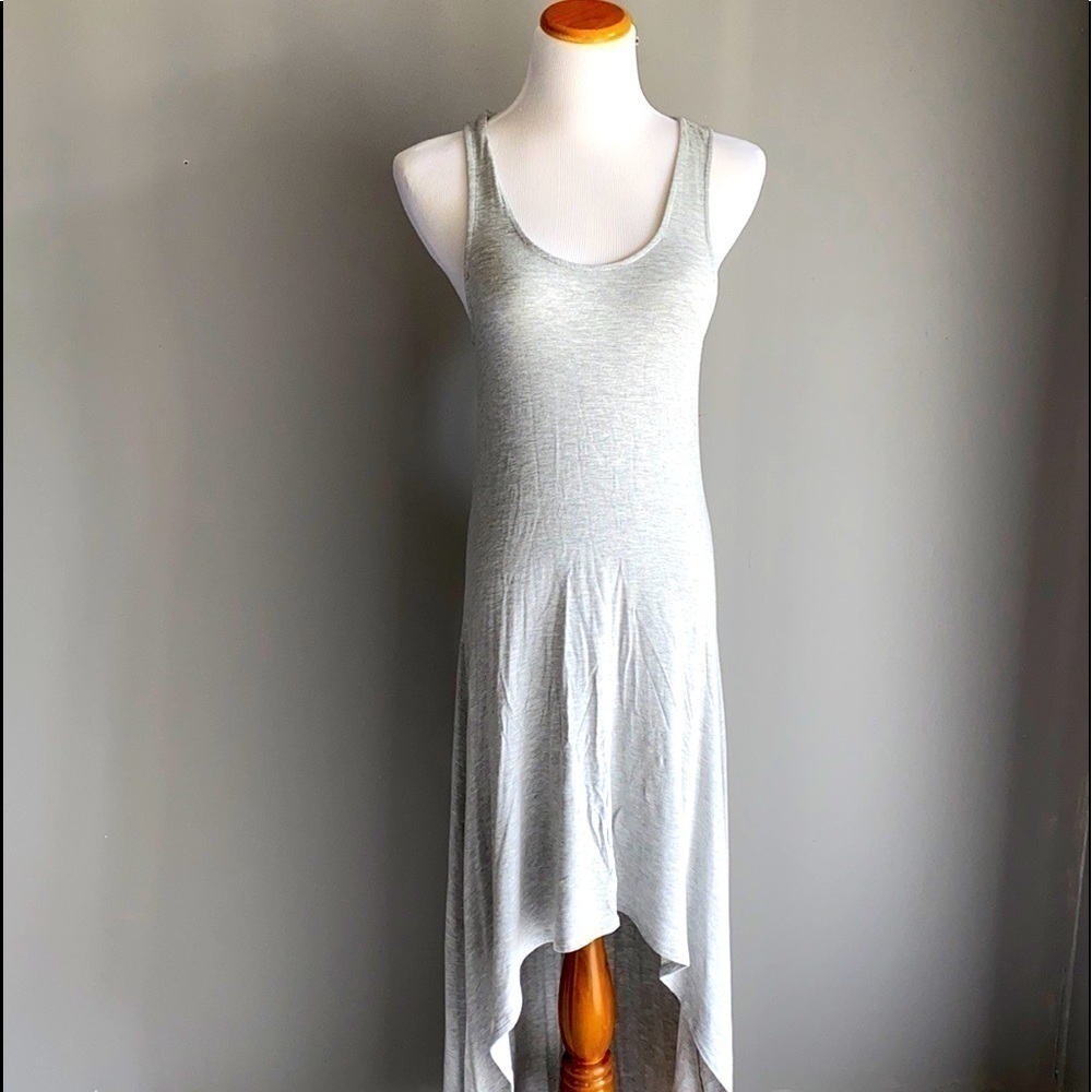 FELICITY & COCO Hi Lo T-Shirt L Grey Dress